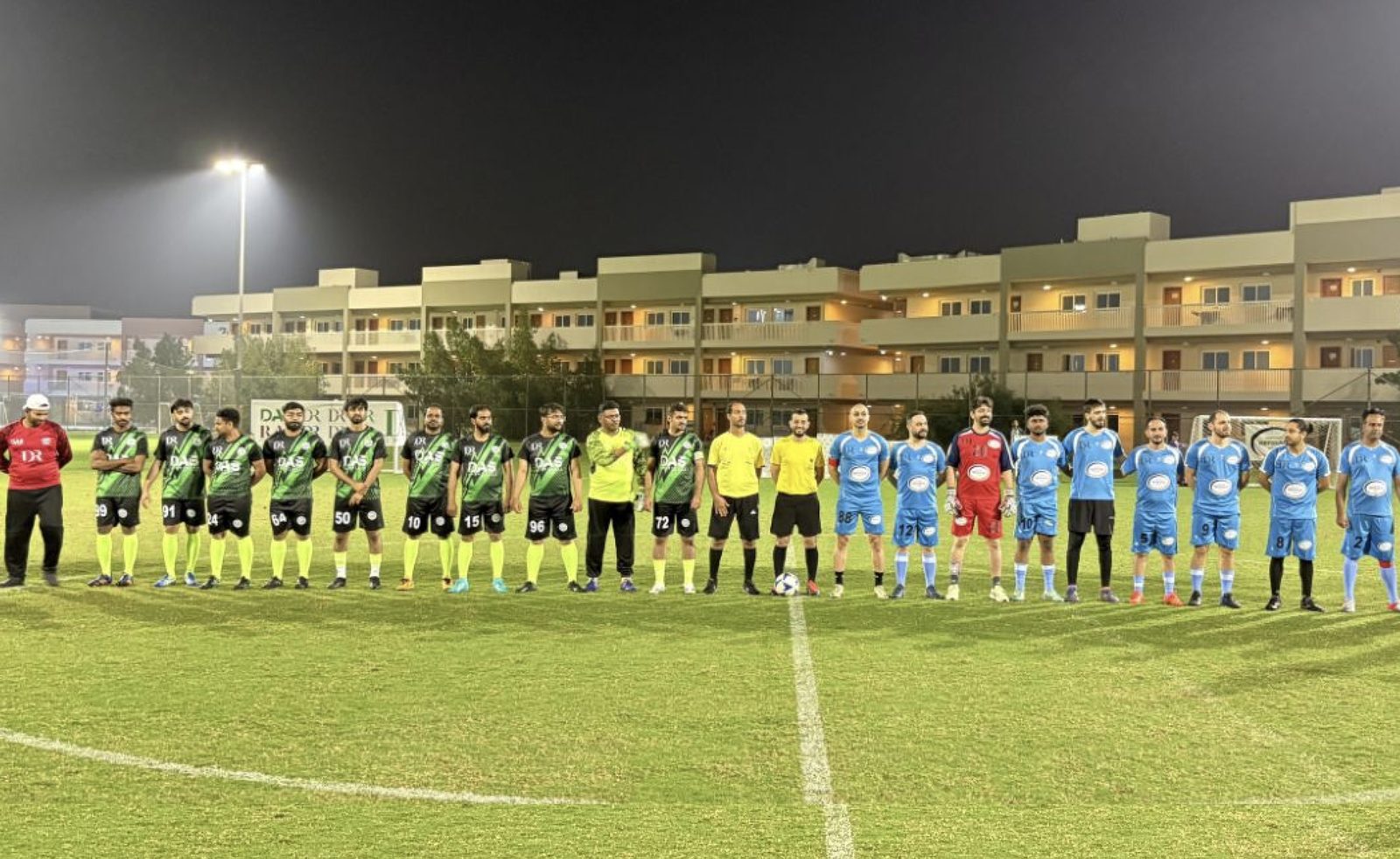 DAS FSL pre-match ceremony