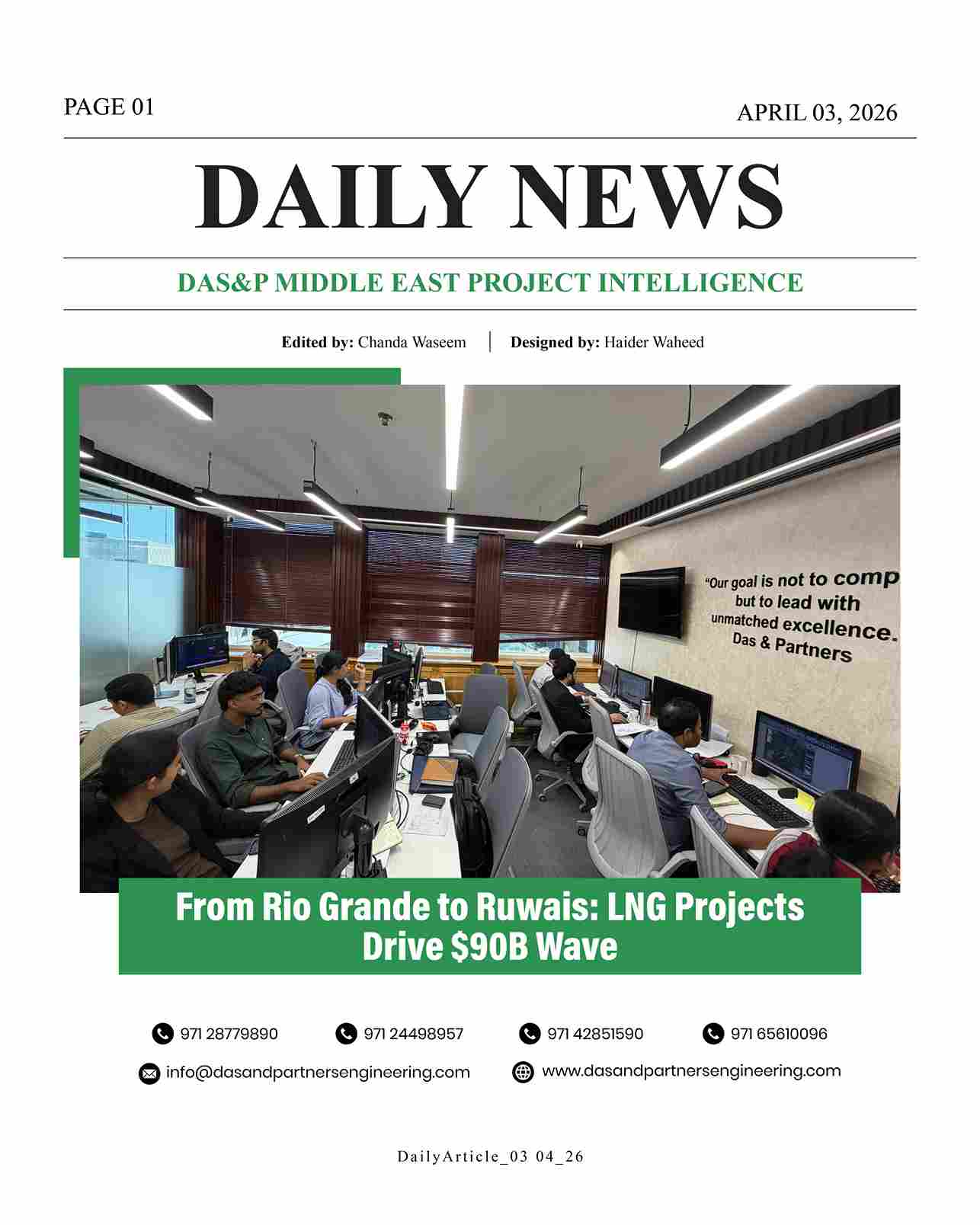 DAS Daily News April 3