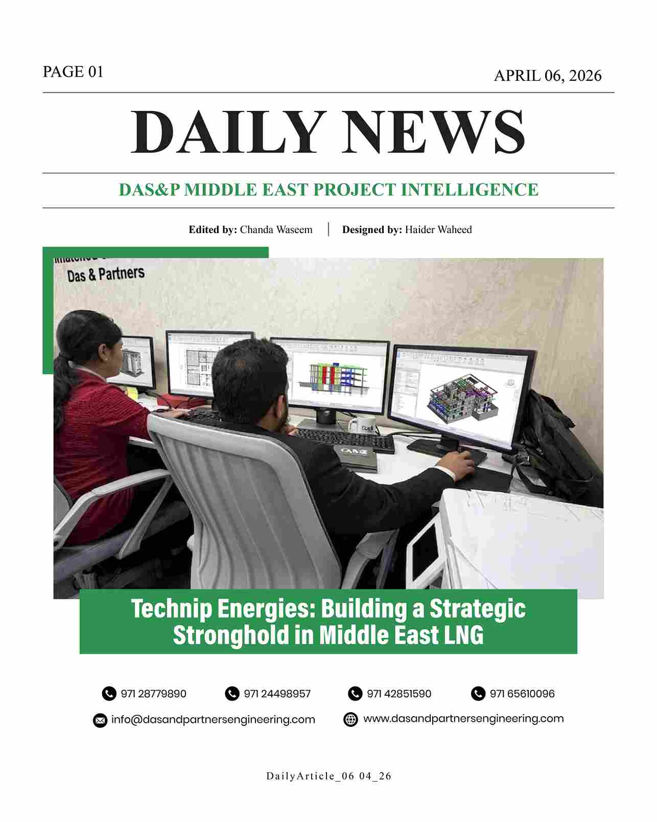 DAS Daily News April 6