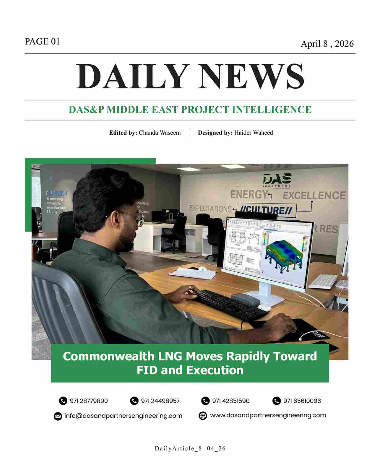 DAS Daily News April 8
