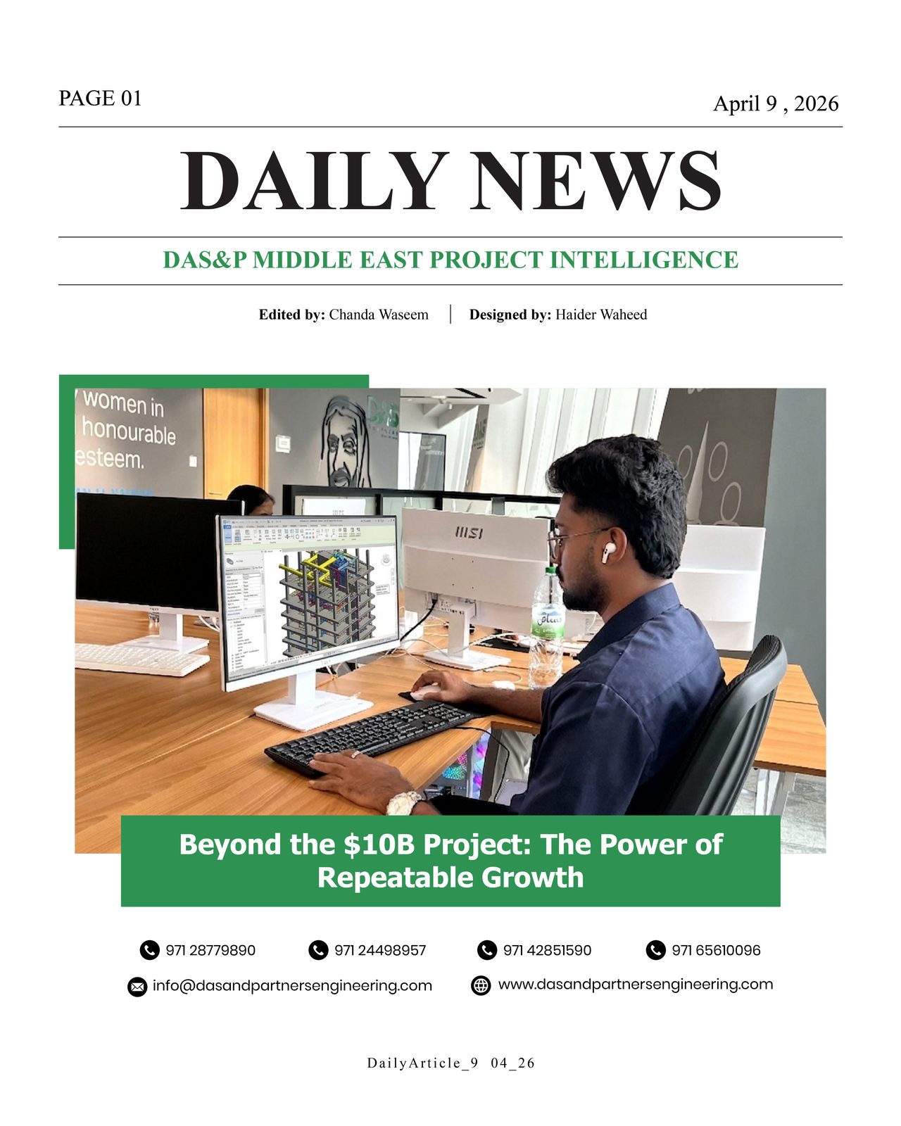 DAS Daily News April 9