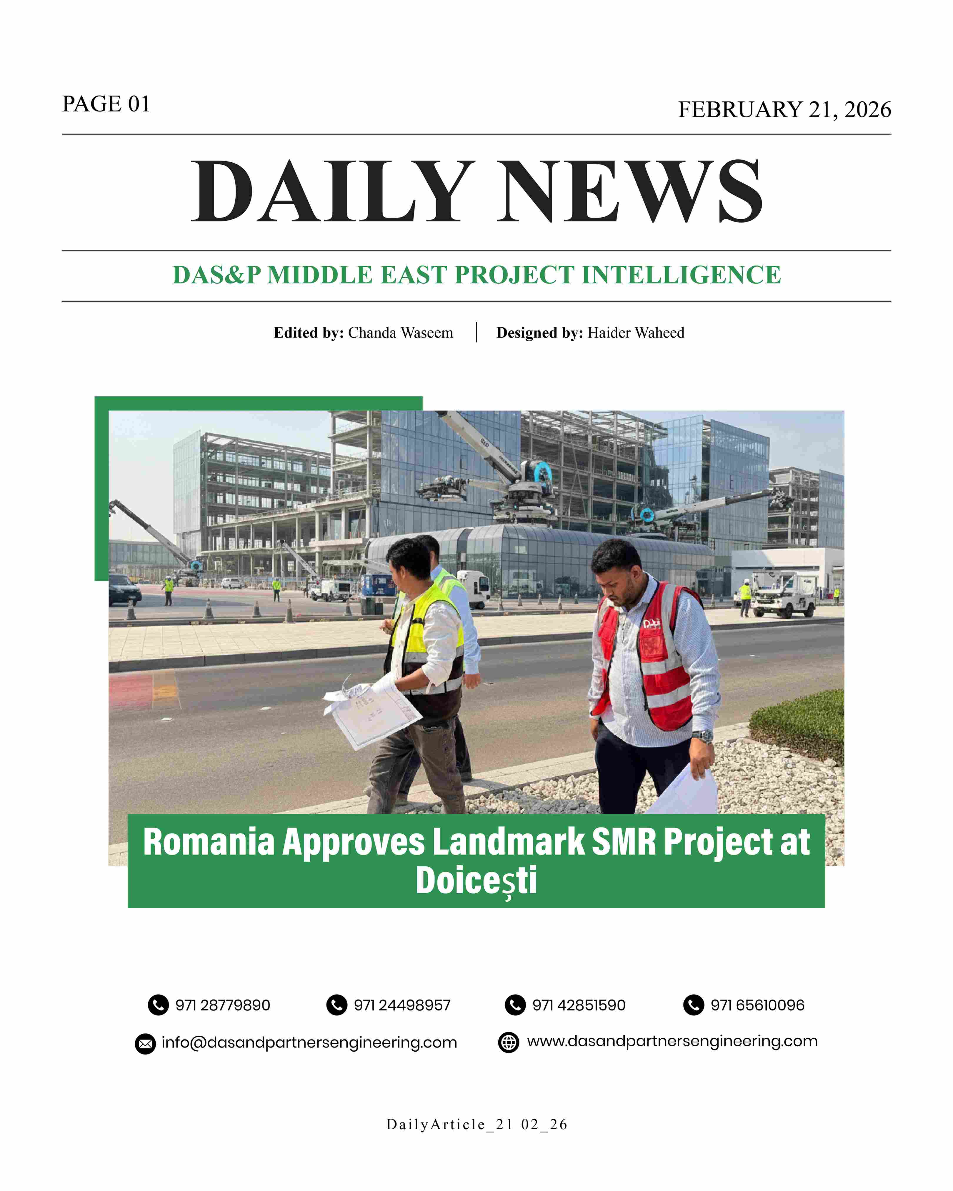 DAS Daily News February 21