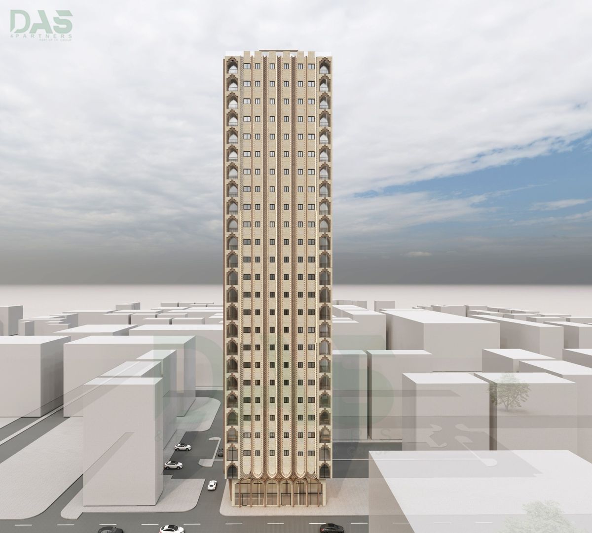 3B+G+M+24Floors+Roof, TCA, Abu Dhabi